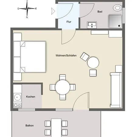 Appartementhaus Bracht - Lieblingsplatz شقة *
